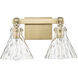 Barlon 2 Light 16.25 inch Bathroom Vanity Light